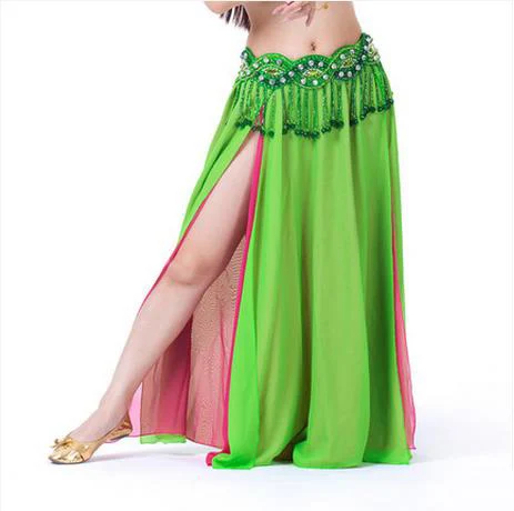Женский костюм для танца живота из шифона|belly dance skirt|belly costumesskirts for belly dancing |