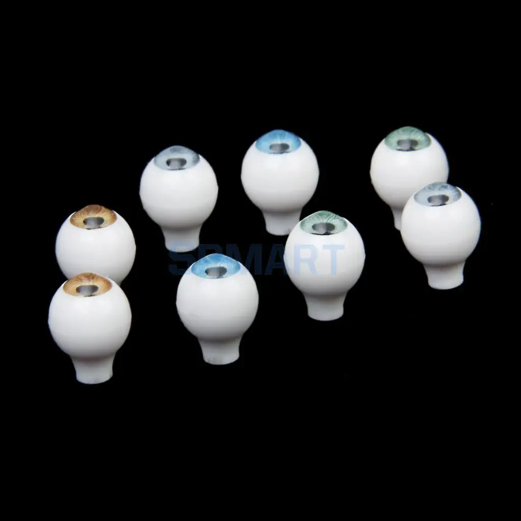Новое поступление 2015 4 пары круглые фотообои 10 мм|eye eyeball|acrylic doll eyesdoll eyes |