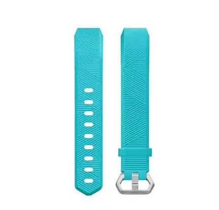 Для фитнес-браслетов fitbit Ace, мягкие Сменные аксессуары, ремешок для фитнес-браслетов fitbit Ace Smartwatch [только для детей] - Цвет: Cyan