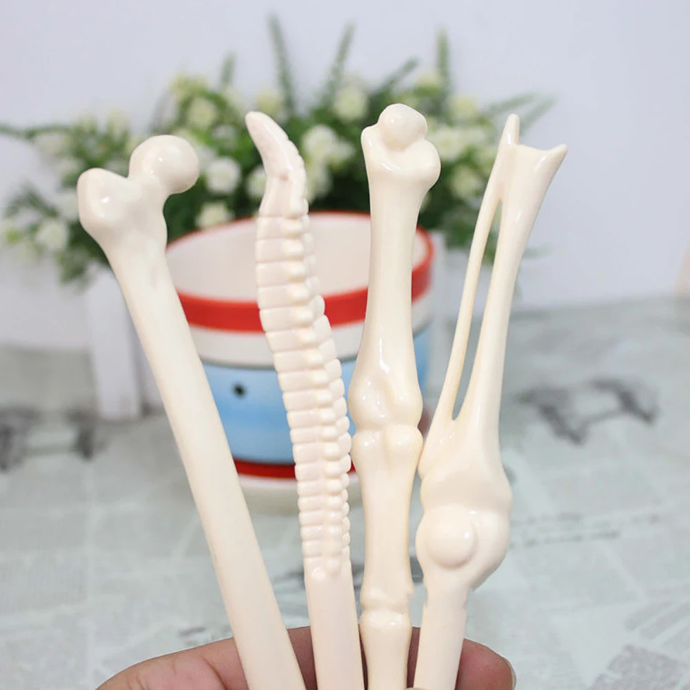 Новые 5 шт 0,7 мм ручка В креативном стиле письменные принадлежности Bone шариковая ручка в форме цветка Pen оптом подарок школьные канцелярские принадлежности синий пополнения