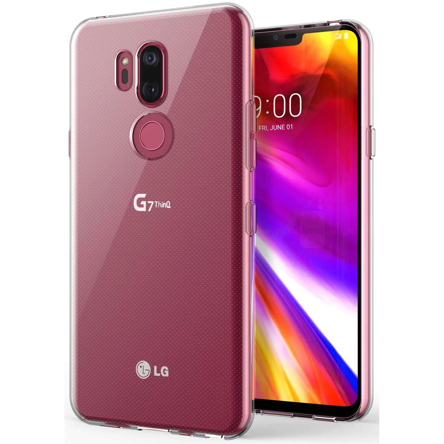 Чехол для LG G6 G7 ThinQ Силиконовый прочный прозрачный чехол бампер из ТПУ мягкий Plus +