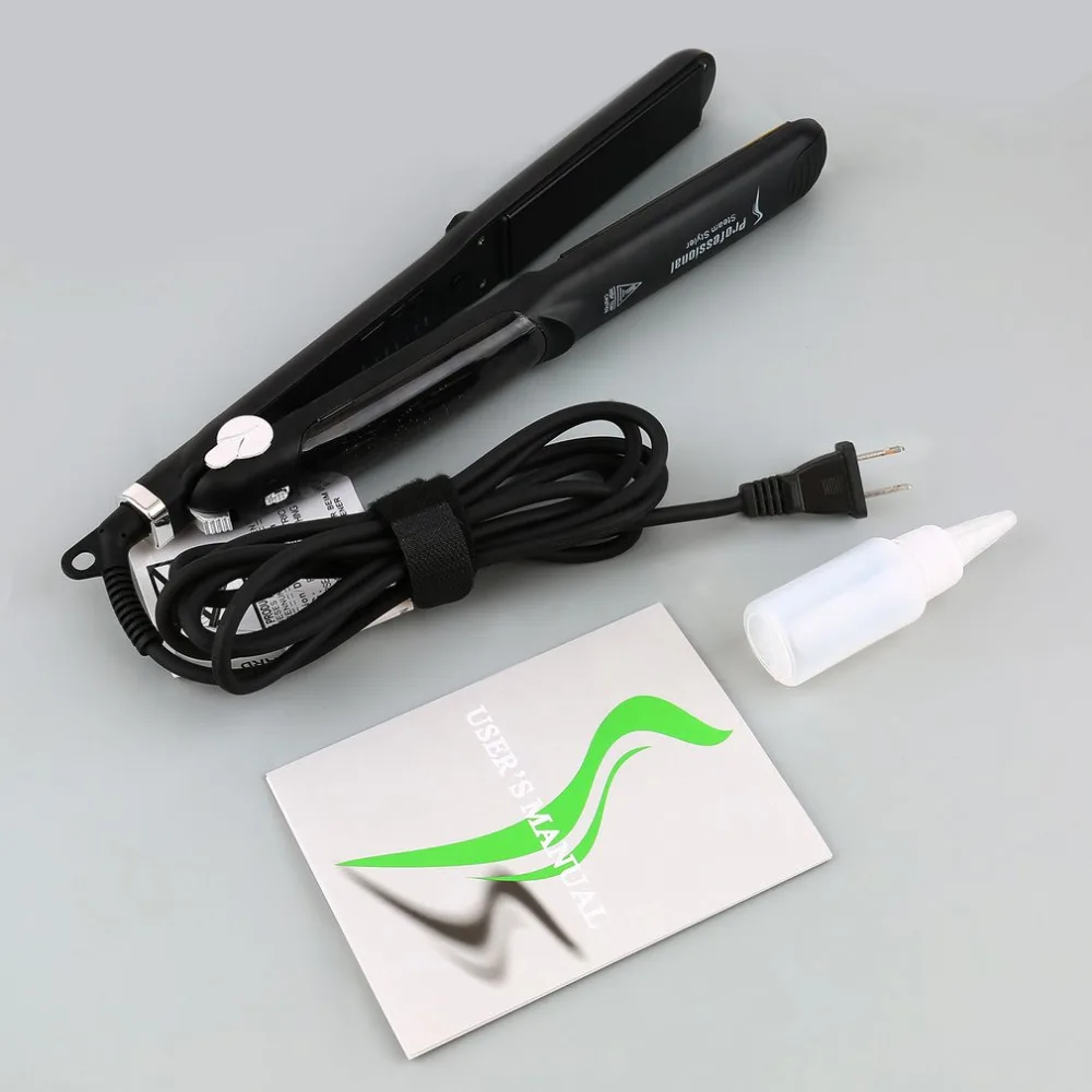 Профессиональный паровой Функция Flat Iron Турмалин Керамика пара профессиональный