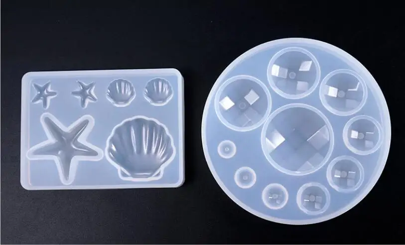 

Морская звезда, ракушка, скрапбукинг, полукруглые шарики, искусственная смола, декоративное ремесло, фотография