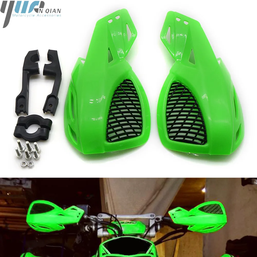 Для KAWASAKI KX125 KX250 KX 125 250 KX250F KX450F KXF 250 450 KD 200 220 KDX 200 Пластик moto универсальный ручной защитные ограждения
