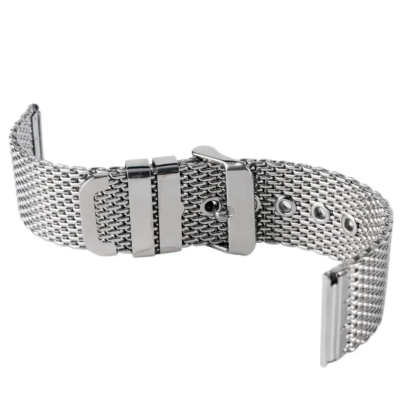 Браслет для часов с сетчатым браслетом из нержавеющей стали 20/22/24 мм|replacement watch