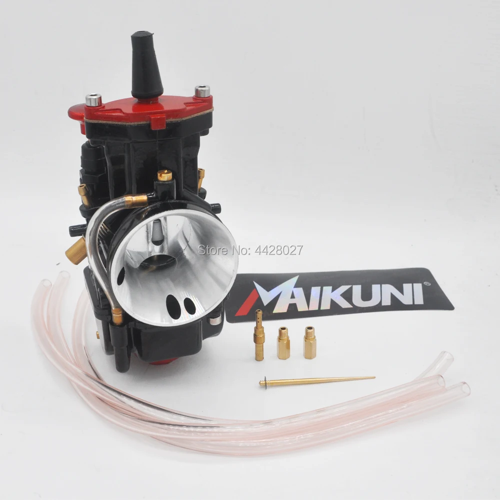 Универсальный черный карбюратор Mikuni Maikuni PWK запчасти для скутеров с Power Jet
