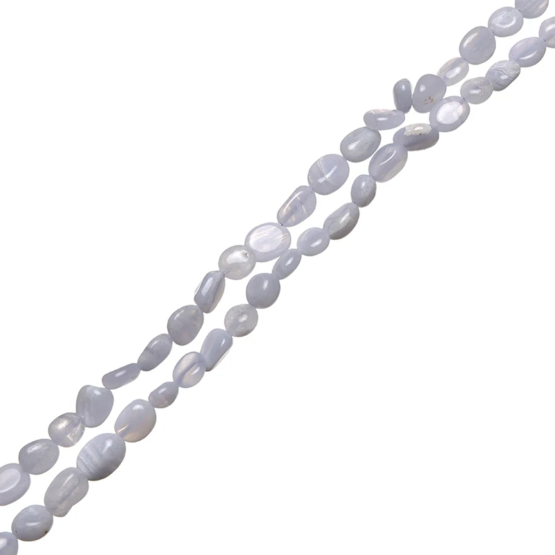 Светло-голубой агат камень свободные бусины Размер для 5-10 мм изготовления