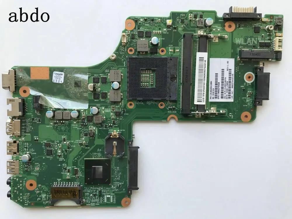 Материнская плата для ноутбука Toshiba satellite C850 C855 V000275560 DK10F 6050A2541801 MB A02|Материнские