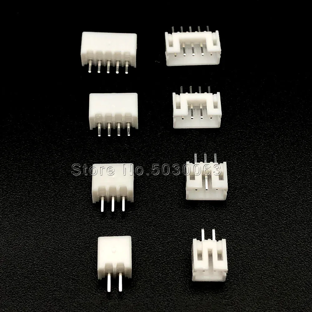 Прямой штыревой разъем PH2.0mm 2/3/4/5/6/7/8/9/10/11/12/15/16P для коридора PH2.0 шаг 180 угол PCB