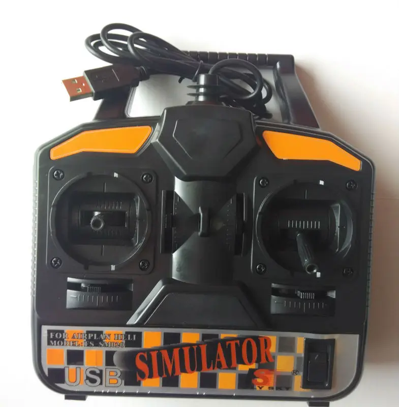 Flysky FS SM020 USB Летающая модель симулятор с джойстиком для RC Самолет практика|simulated