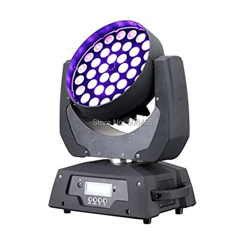 4 шт./лот Светодиодная панель zoom Light 36*10 Вт RGBW вращающийся головной свет