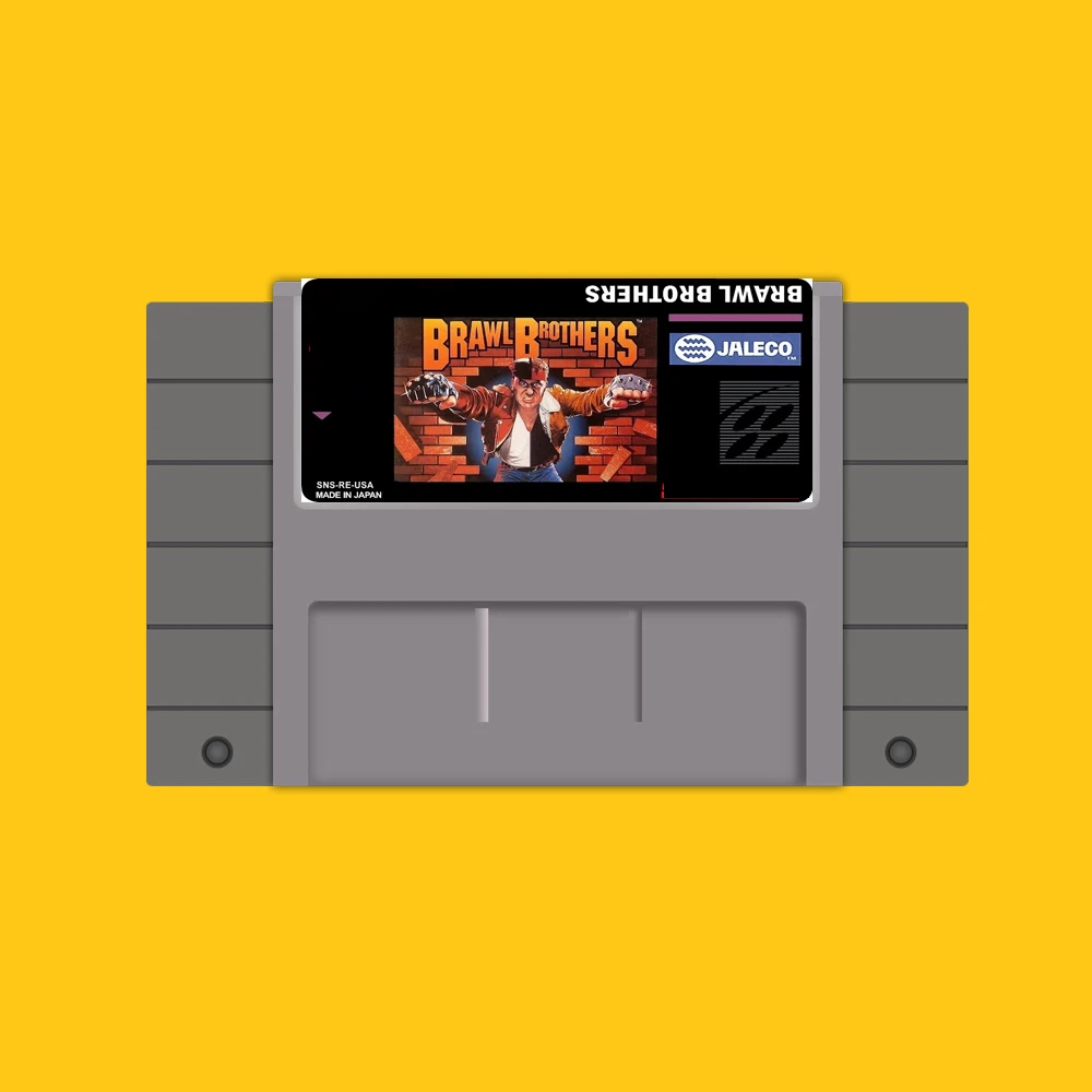 Драки братьев 16 бит карточная игра для США NTSC игры|16 bit game card|bit card16 |