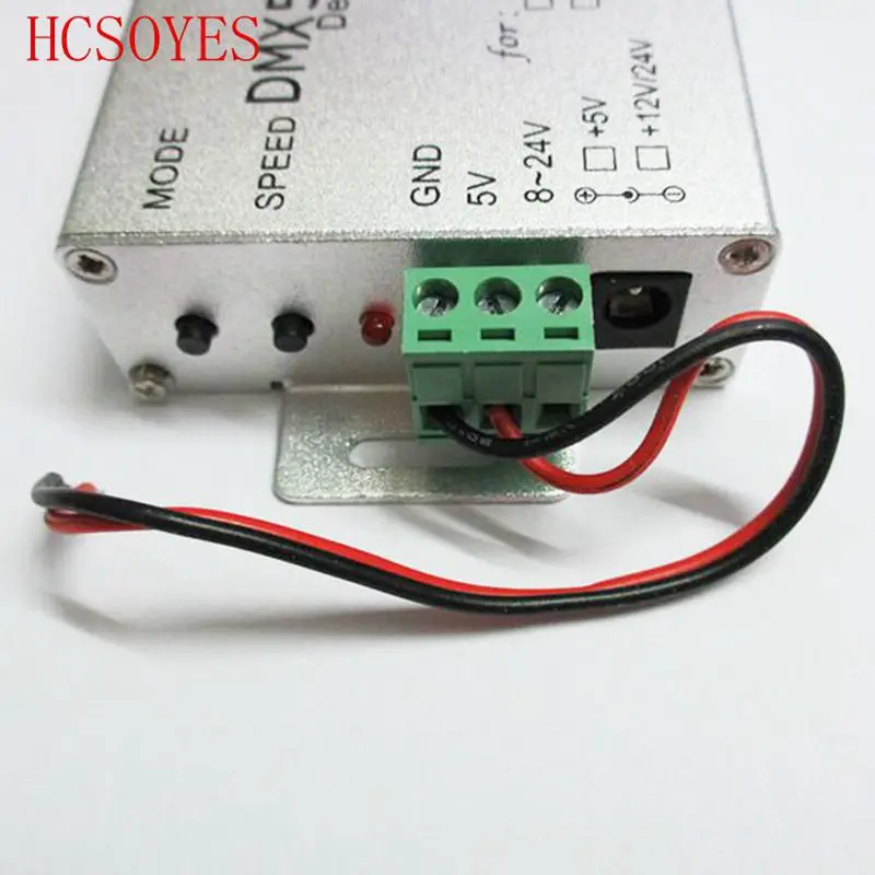 1 шт./компл. DMX контроллер WS2811 DC5V 12V пиксельный светодиодный модуль газа светильник