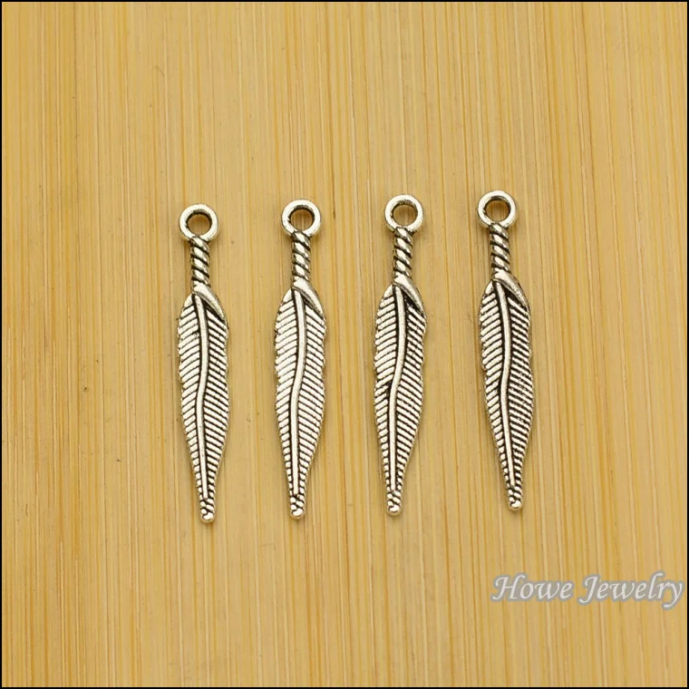 70 шт. винтажный античный серебряный шарм-кулон из цинкового сплава для