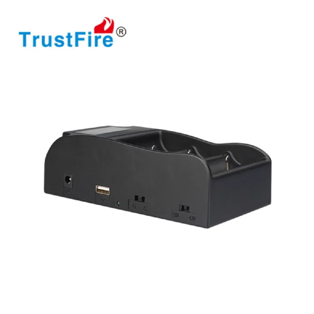 TrustFire TR-008 USB зарядное устройство 32650 батарея автомобильное может заряжать 3 шт. 18650