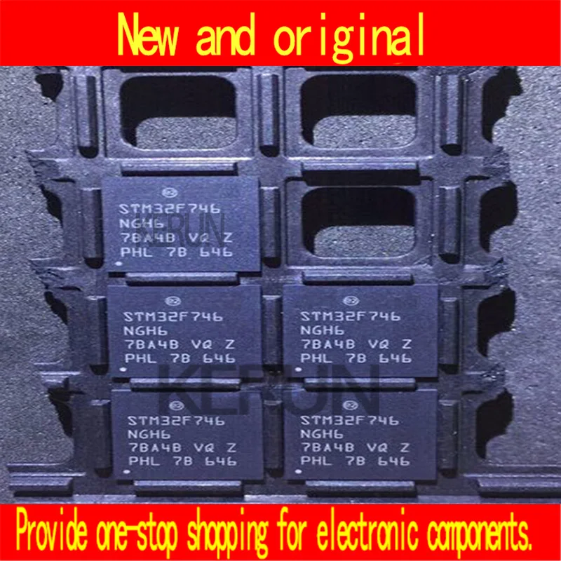 STM32F746NGH6 Новый и оригинальный чип 2 шт./лот STM32F746 TFBGA216 IC MCU 32 бит 1 Мб|Аксессуары для