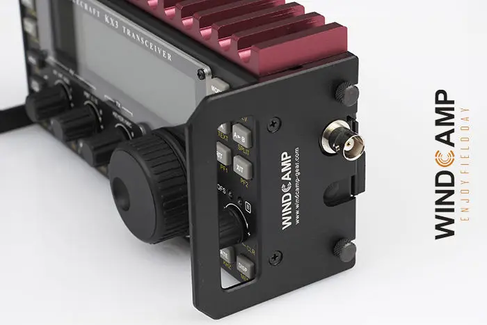 4 части защиты крышка чехла + радиатор наборы для ELECRAFT KX3 трансивер черный цвет