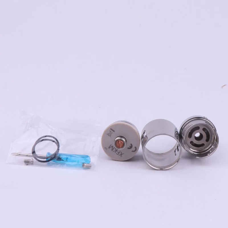 Дрип тип XFKM RDA диаметром 22 мм с 510 наконечником из нержавеющей стали Регулируемый