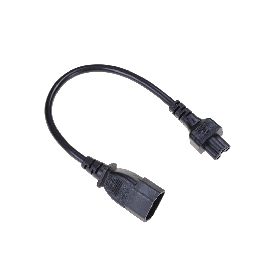 20 см IEC 320 C14 штекер к C5 гнездовой переходник Кабель 3 штырьковый Micky шнур