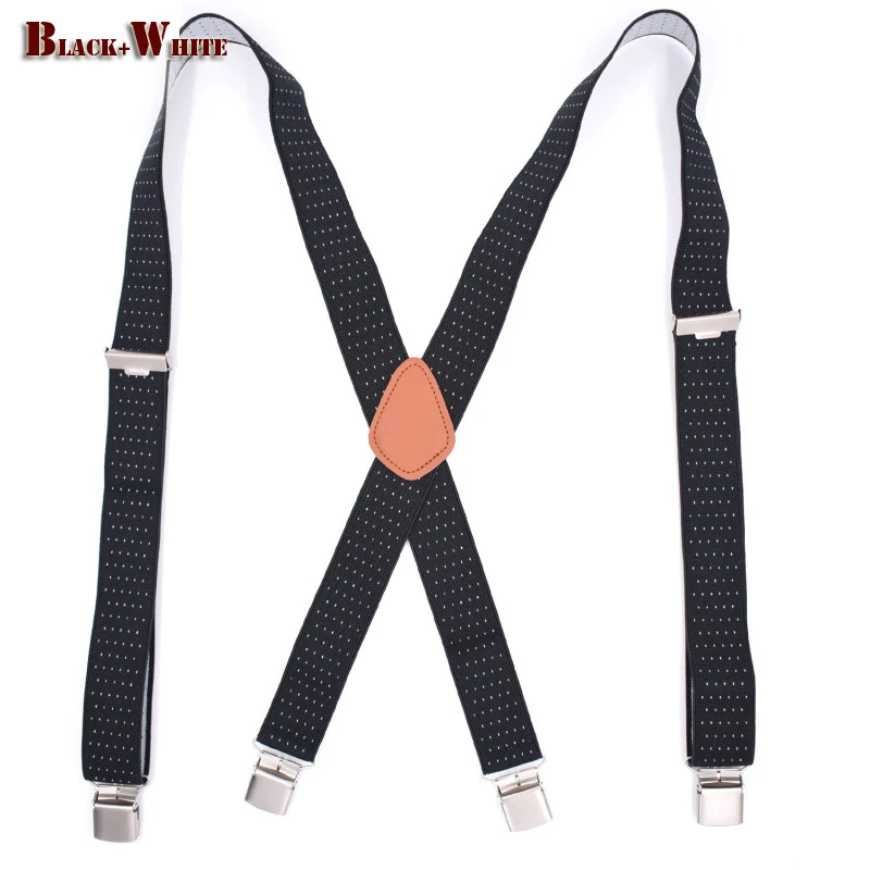 Подтяжки мужские в полоску из полиэстера 1 38 X back|male suspenders|striped suspenderssuspenders adult |