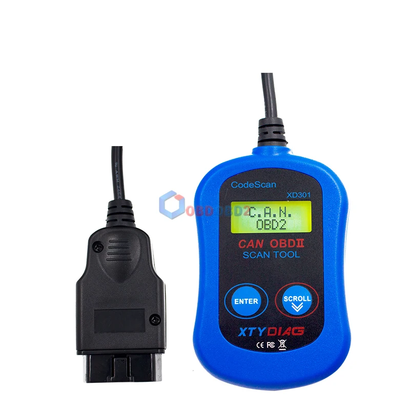 OBD2 OBDII EOBD сканер xtydiag XD301 автомобиля код читателя тестер данных scan инструмент
