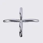 Высококачественная накладка на дверные ручки автомобиля для Seat IbizaSeat Leon 2002 2003 2004 2005 2006 2007 2 замочных отверстия