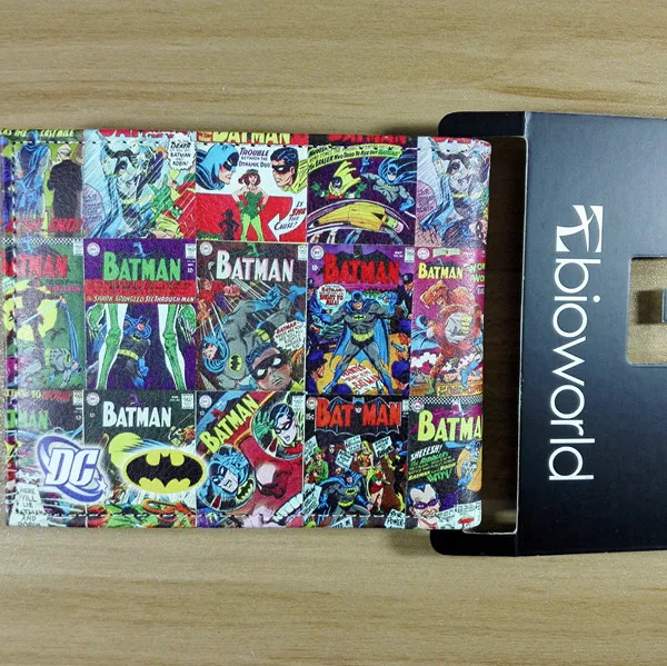 2018 Marvel DC Бэтмен бумажник с изображением персонажей из мультфильма мужской