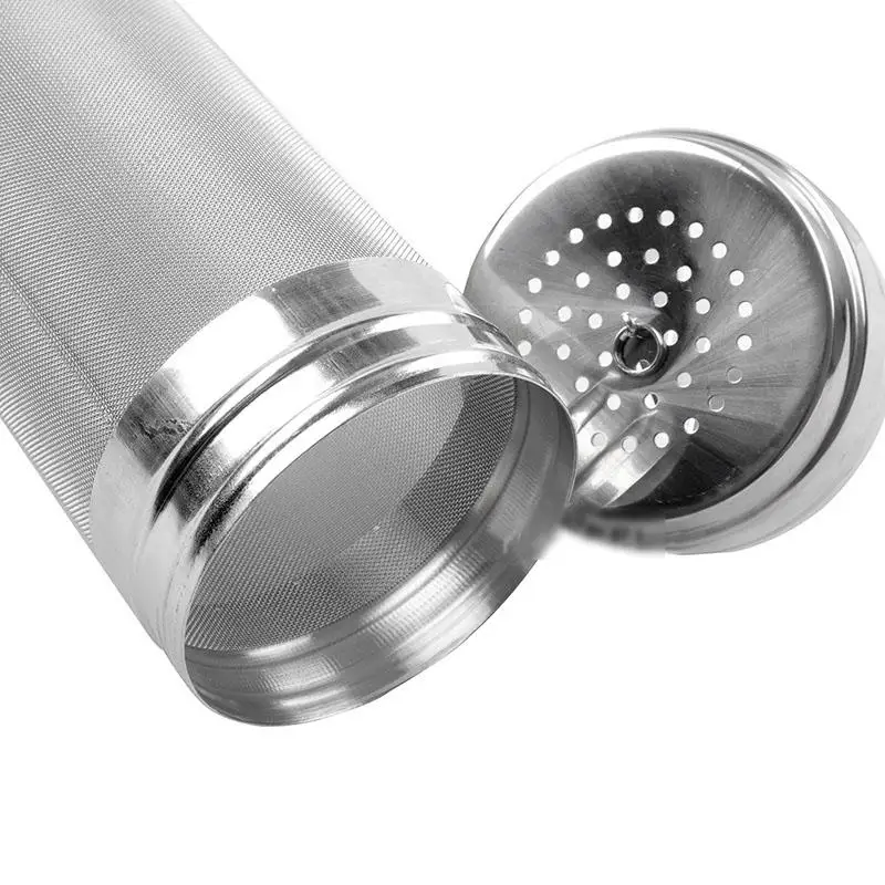 70x300 мм 304 Нержавеющая сталь сухой Хоппер фильтр для Kegs Homebrew пива вина 5