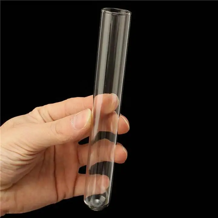 

Free shipping 4pcs/lot 20x200mm Glass test tube for kinds of Schools Laboratory Glassware