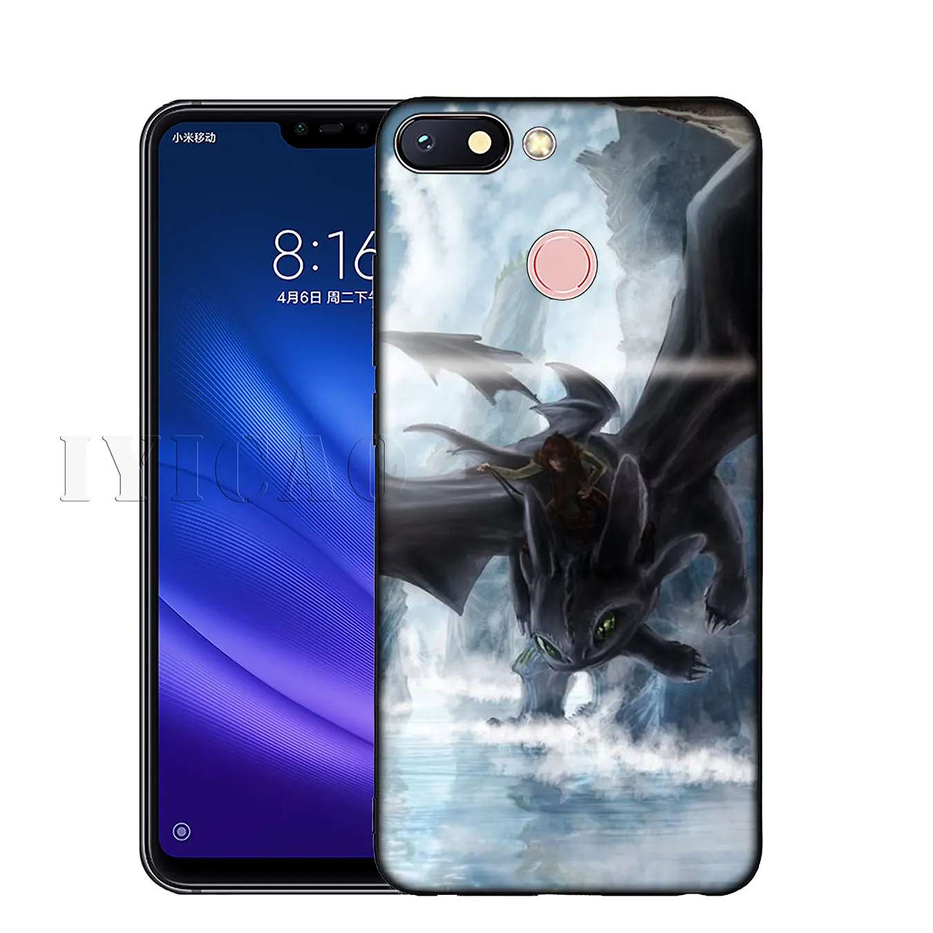 IYICAO Беззубик Как приручить дракона Мягкий силиконовый чехол для Xiaomi Redmi K30 K20 8A 7A 6A