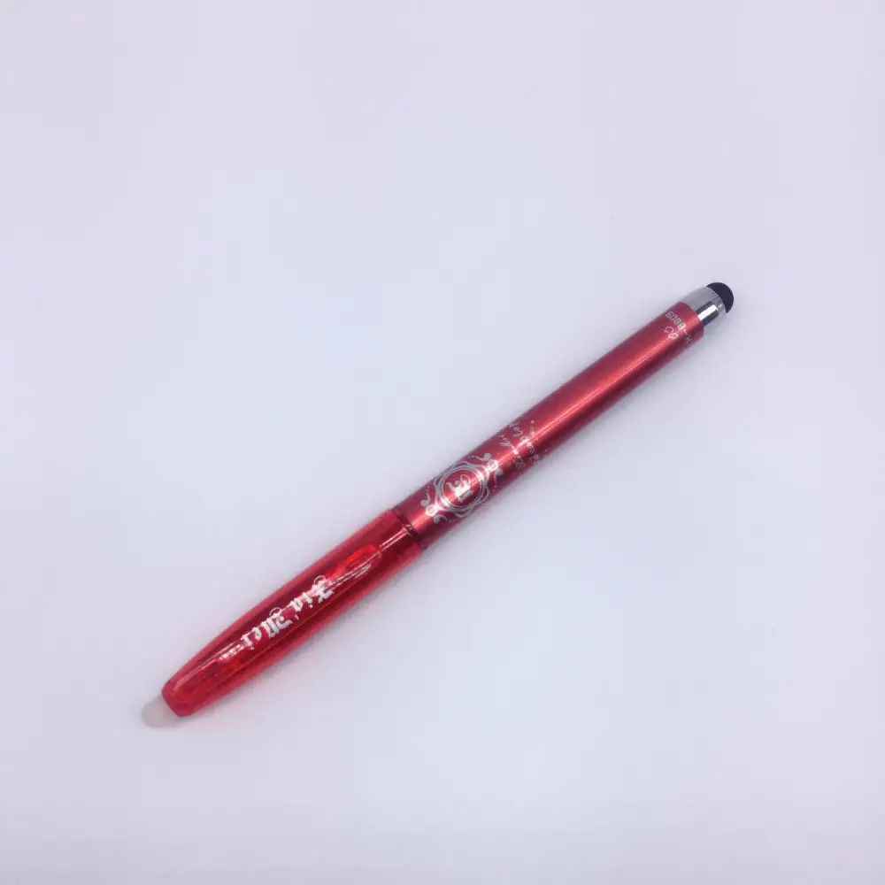 Red ink Новая шариковая ручка для планшетов и КПК, стираемая и осязаемая, Офисная и школьная Ручка, сенсорный экран для Ipad Iphone - Цвет: Red ink