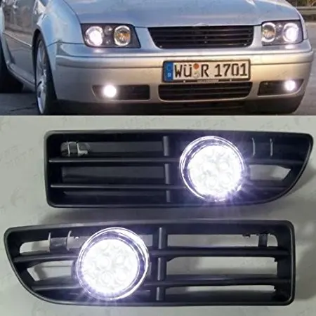 Белый светодиодный комплект противотуманных фар для Volkswagen VW Jetta / Bora MK4|fog light|front fog