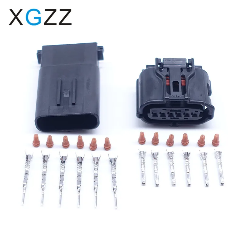 5 комплектов 6 Pin Sumitomo 6189 1083 Авто акселератор педаль сенсор Женский Мужской Разъем