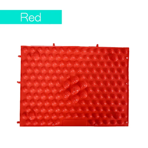 02red Ruizhi Массажный коврик специальный Пальчиковый прижимной коврик Детский лист шиацу Спорт на открытом воздухе игры Реквизит Детские игрушки RZ1051 - Цвет: 02red