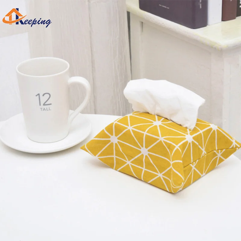 Ткани Обложка узор плюшевые домашние автомобилей салфетка Бумага контейнер