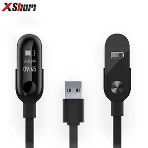 Для зарядных устройств Xiaomi для Mi Band 3 USB зарядный кабель для Xiaomi MiBand 3 сменные зарядные устройства линия смарт-аксессуары адаптер