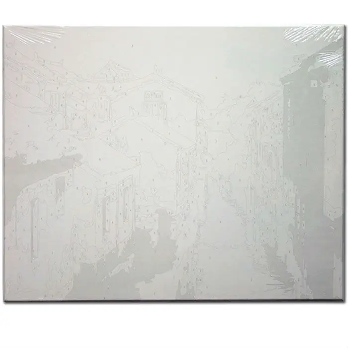 Цифровая картина маслом DIY Специальная гостиная пейзаж пары замужние окрашенные