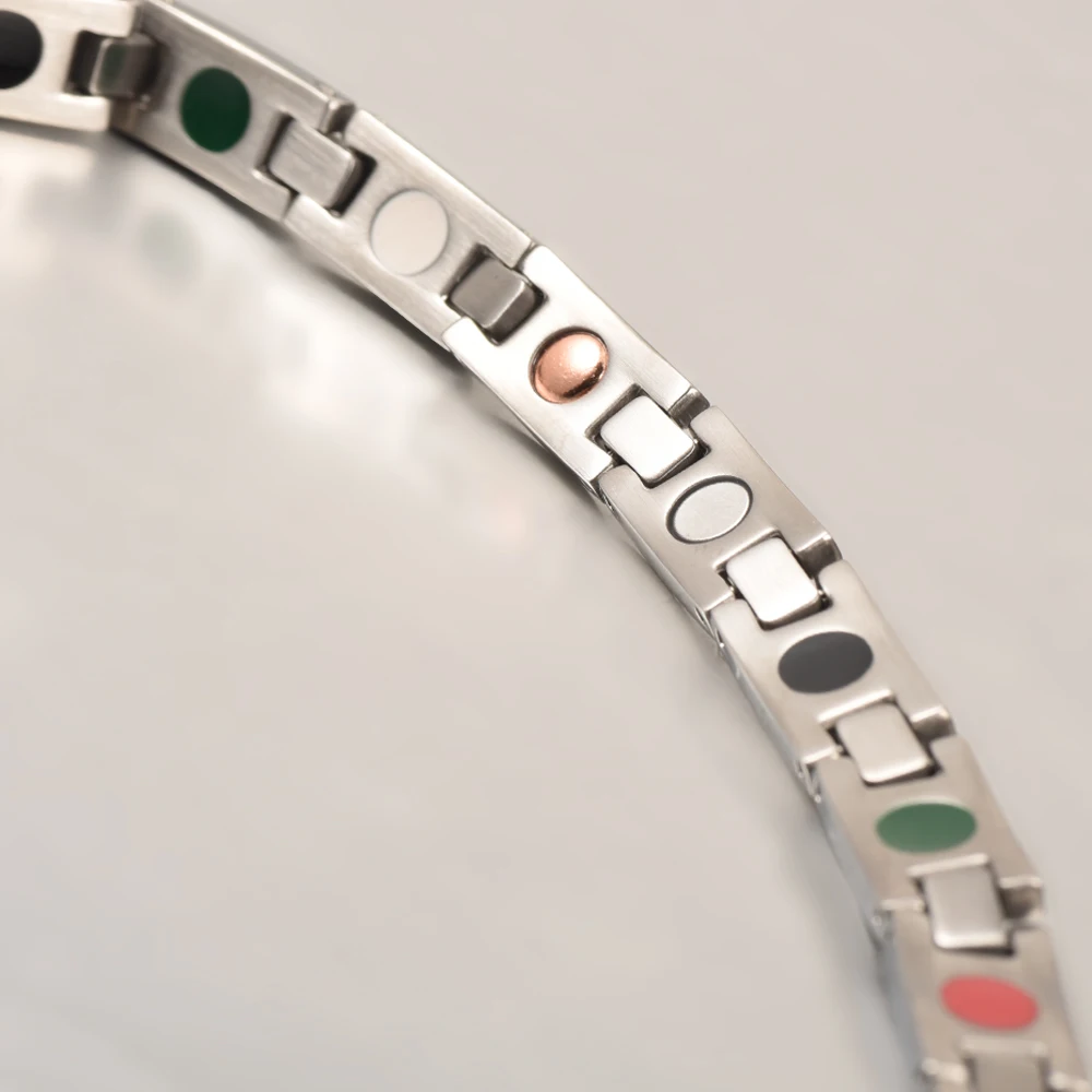 Wollet ювелирные изделия из нержавеющей стали магнитный браслет для женщин и мужчин