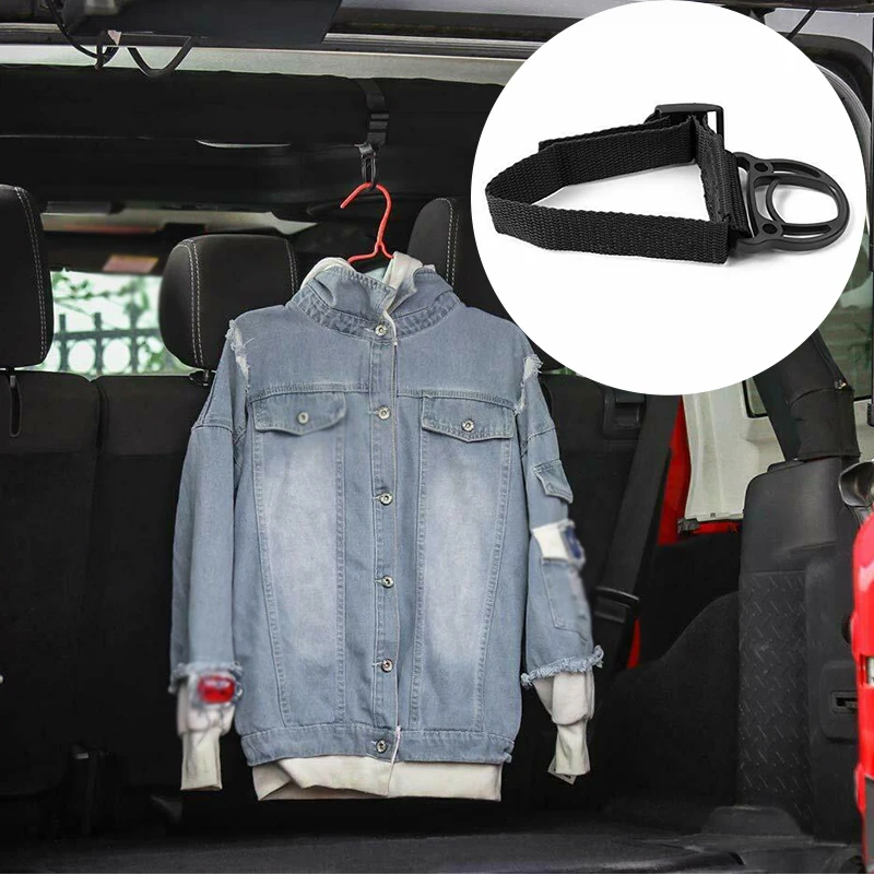 Полезный черный держатель крючка для одежды аксессуары Jeep Wrangler JK JL