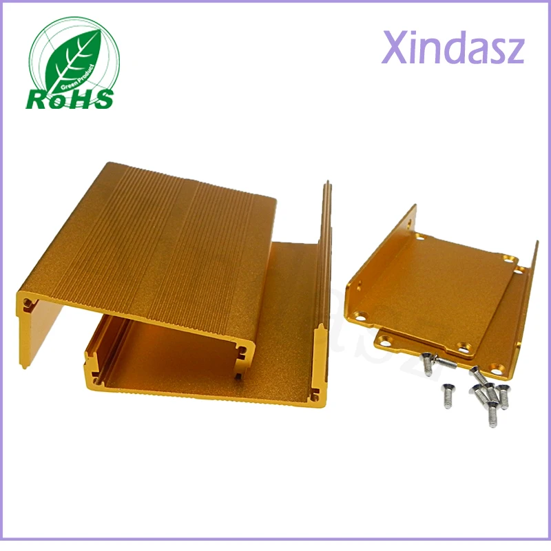 1 шт. алюминиевый проекционный корпус 100*76*46 мм настенный стандартный