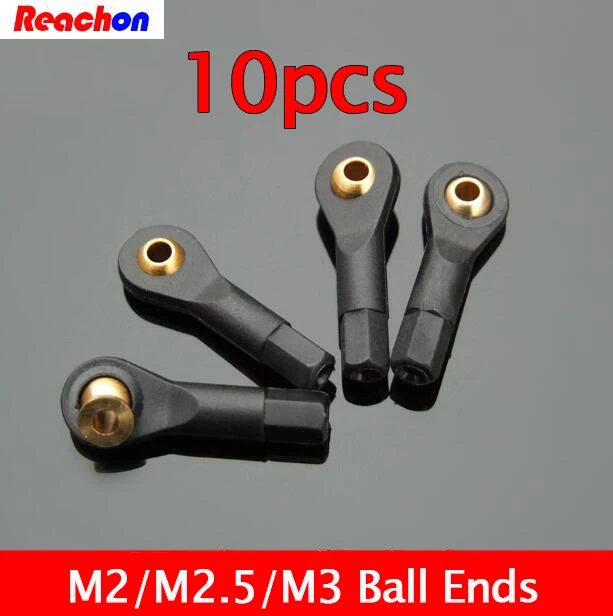 10 шт. универсальные пластиковые шариковые концы M2/M2.5/M3|parts for|spare partsball end |