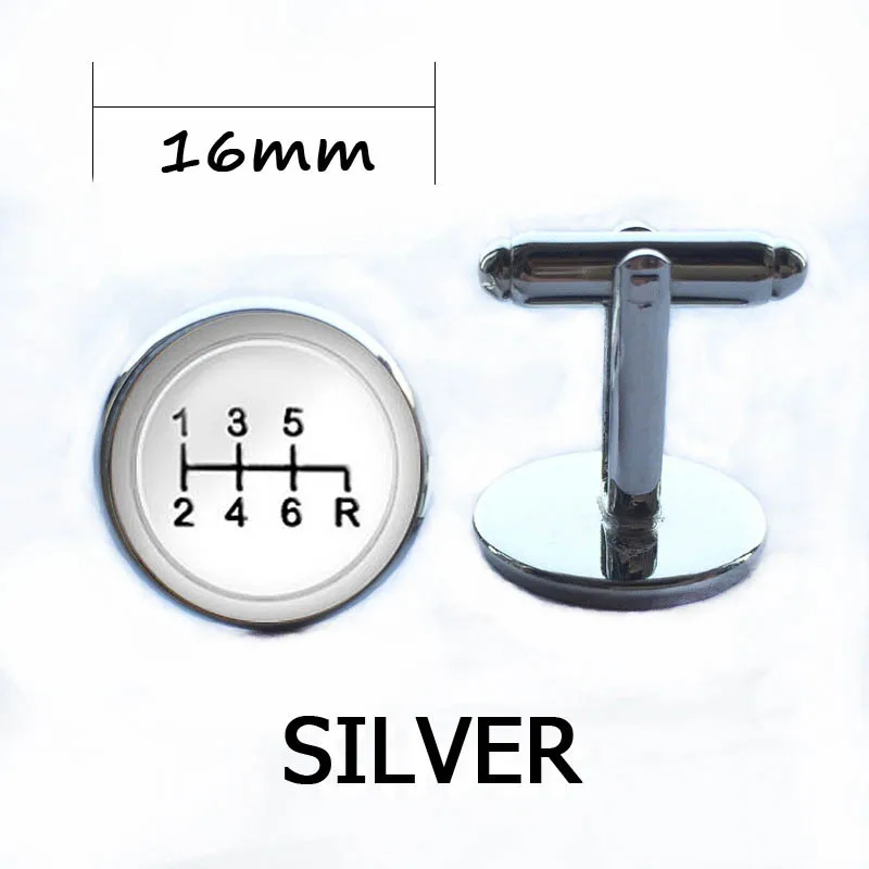 Hight Quality Gear Stick Cufflinks Silver Color Cars Transmission Retro CuffLinks Mens Wedding Event Accessories Shift Gift | Украшения и