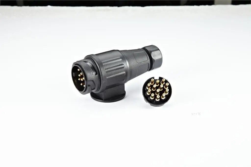 1x 13Pin караван разъем с винтовым зажимом конец 12V RV электрические аксессуары 13 Pin Пластик крепеж для прицепа