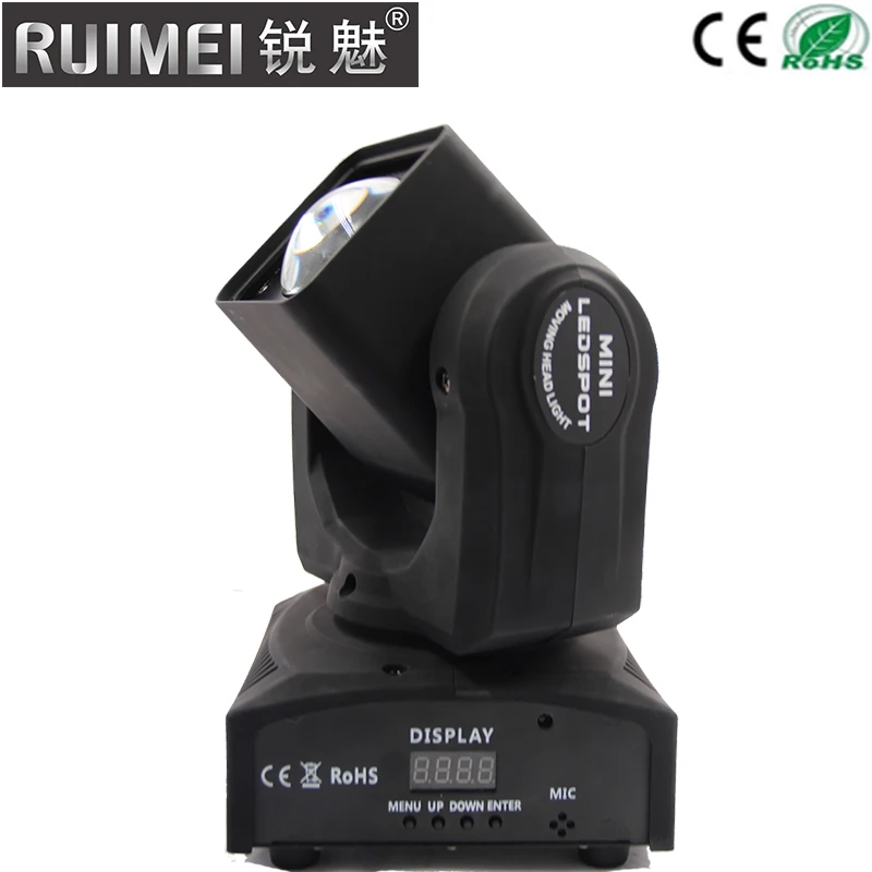 2pcs Super Beam moving head lights 60Watt DMX 11 Channels dj disco mini led night light | Освещение