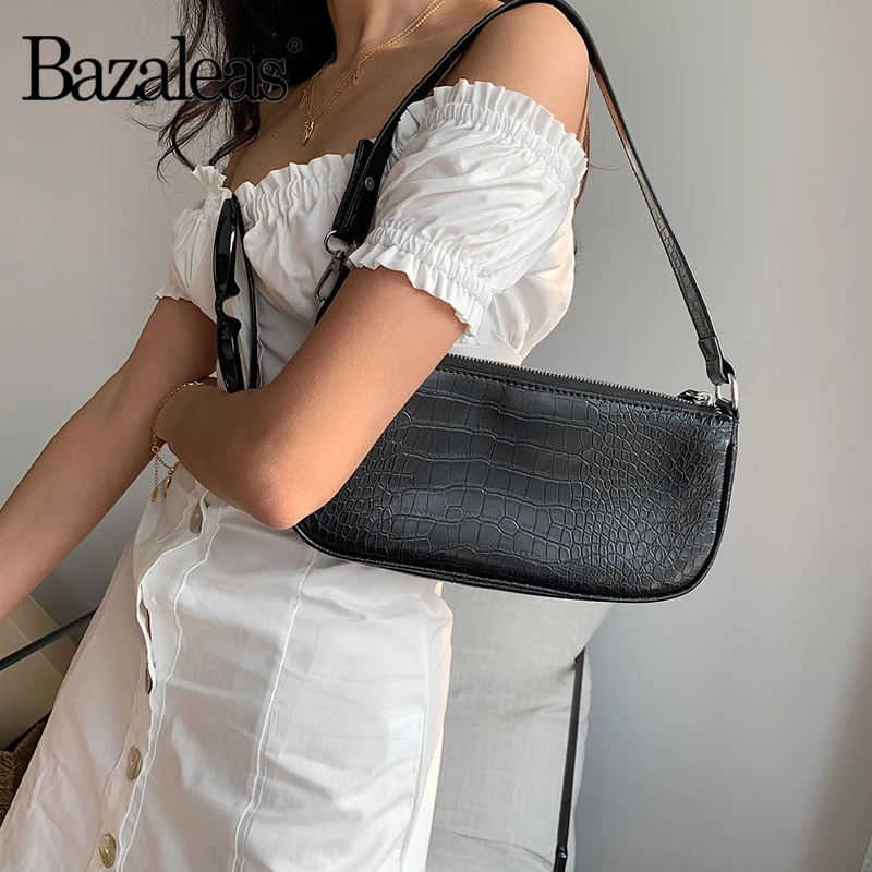 Bazaleas модное белое летнее платье для отдыха с открытыми плечами, женское платье с пуговицами в центре, эластичное мини-платье, Повседневное платье