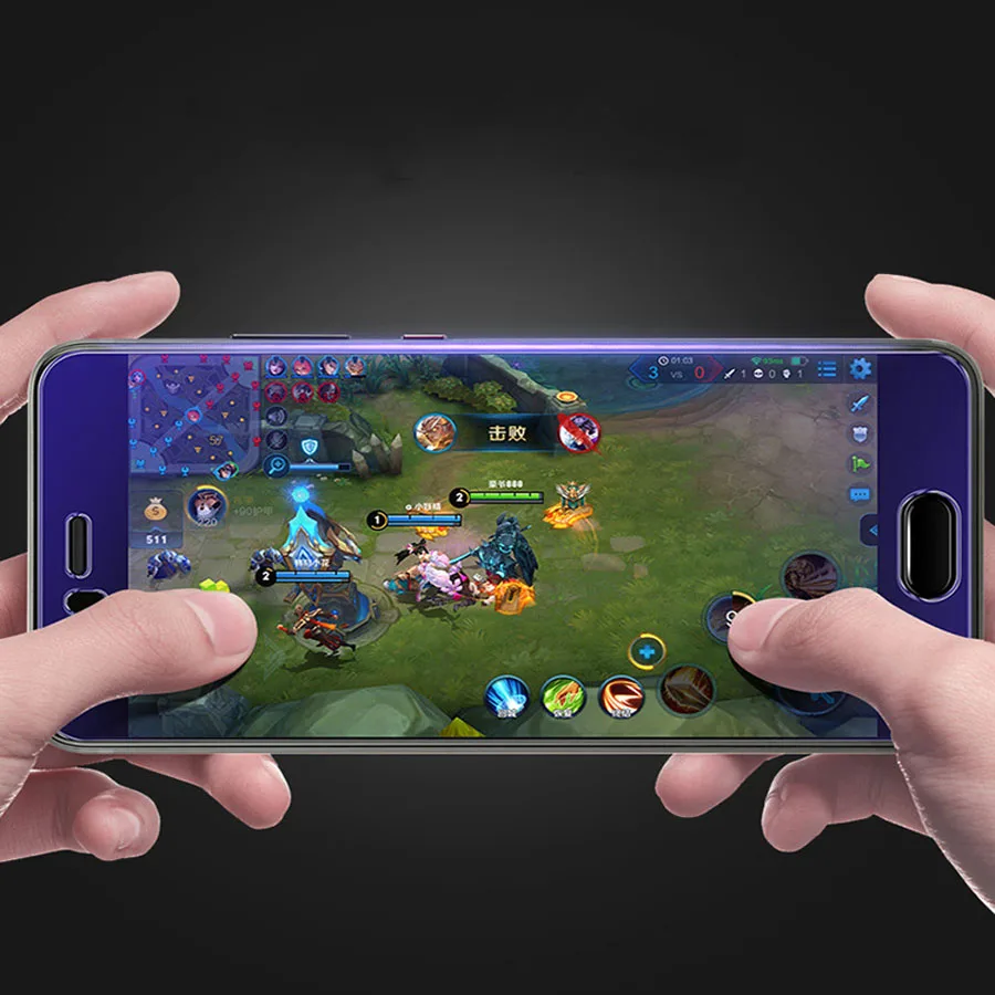 Синий фиолетовый экран телефона для Huawei P30 Lite P20 Pro P10 Mate 20 анти УФ Фиолетовый свет