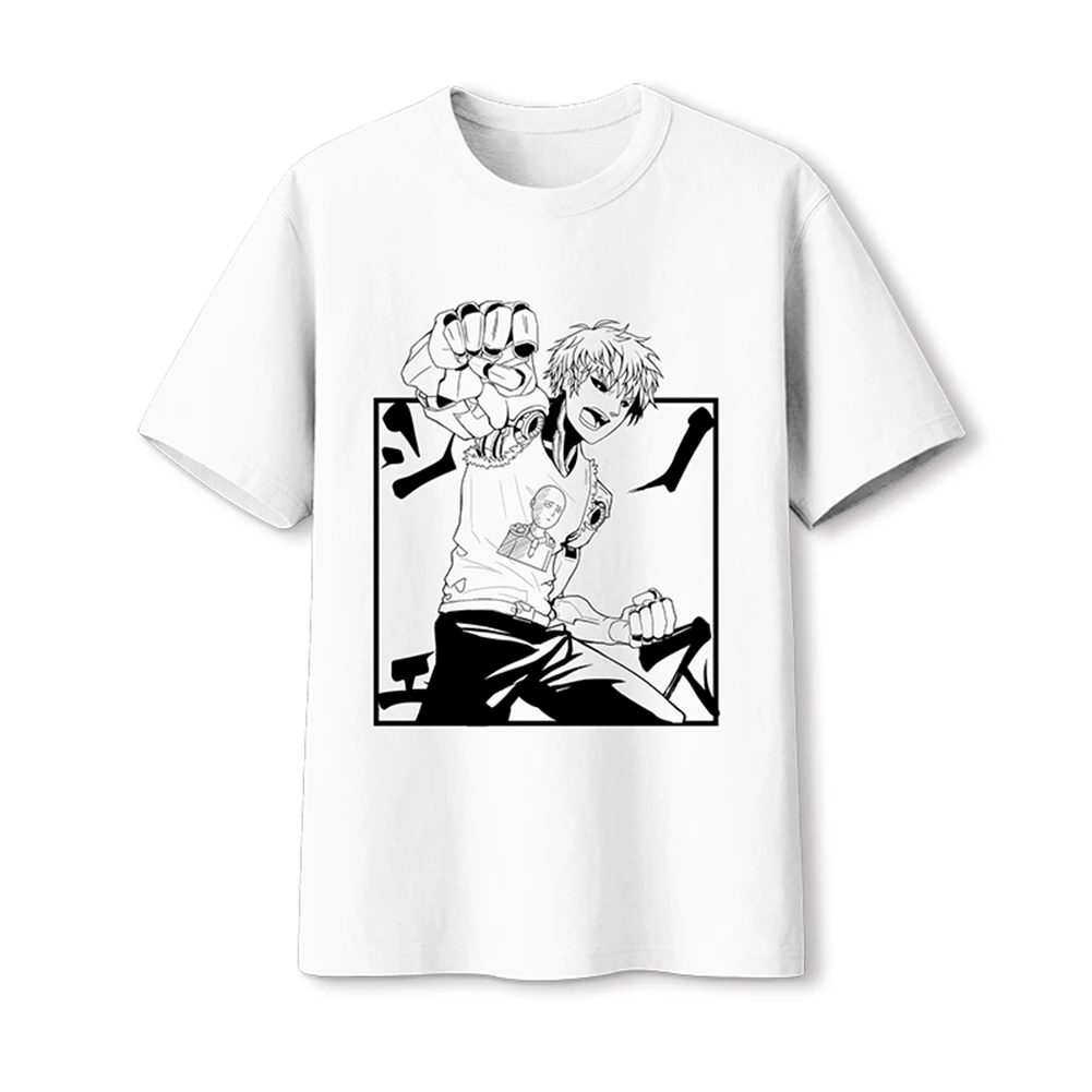 

Brdwn ONE PUNCH MAN Unisex Saitama Cosplay T-shirt Short Sleeve Tee Cotton Tops