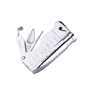 Бутановая струйная зажигалка, зажигалка для сигар с трубкой, трубкой, стержнем, зажигалка, компактная Бутановая подарочная упаковка