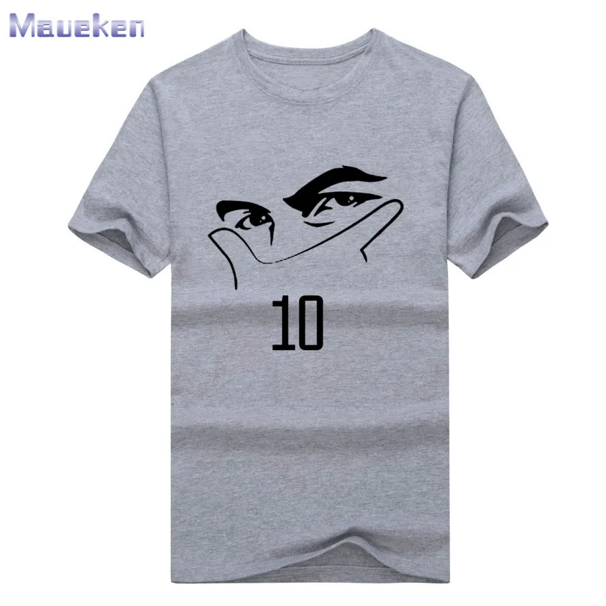 Новинка 2018 года футболки Paul Dybala #10 мужские из 100% хлопка подарок для фанатов 0810