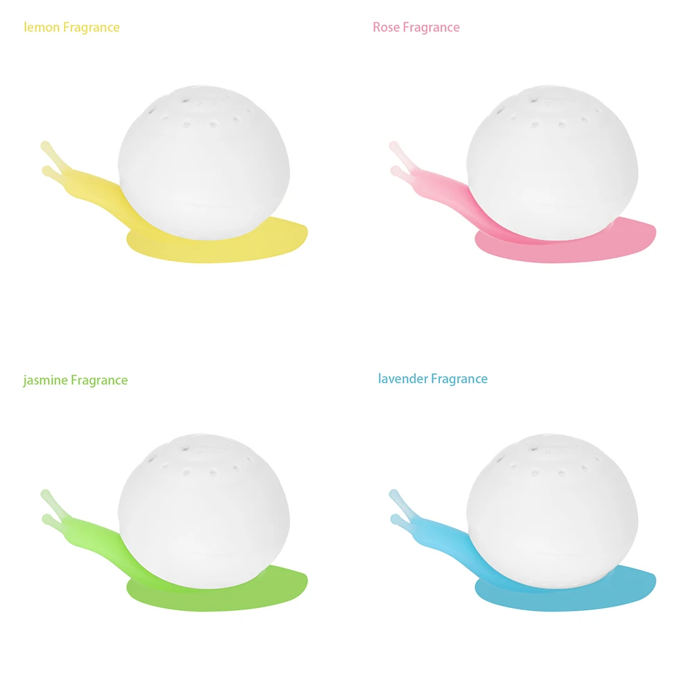 1 шт. освежитель воздуха для автомобиля парфюм Твердый в форме улитки на присоске